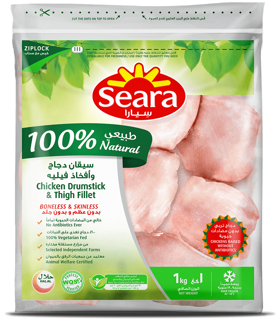 Seara Chicken Drumsticks Thigh Fillet 1 Kg 100 Natural Seara