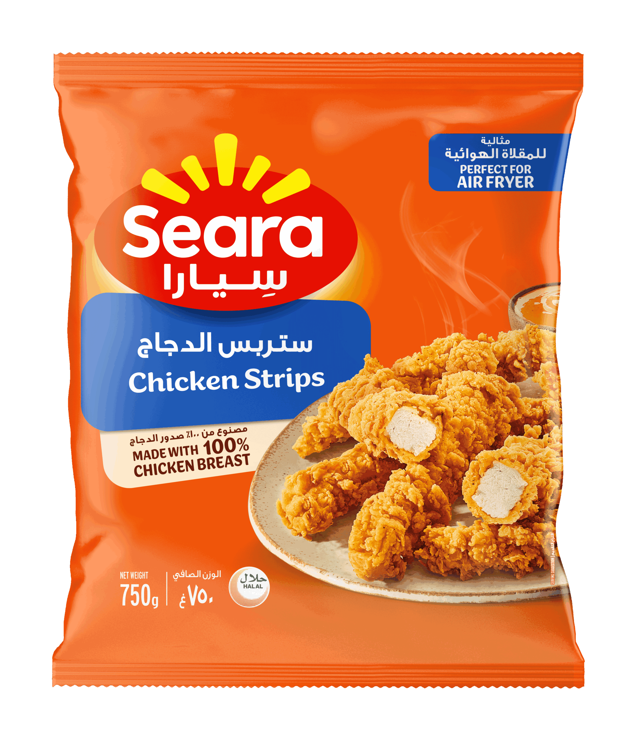 Seara Regular Chicken Strips 750G