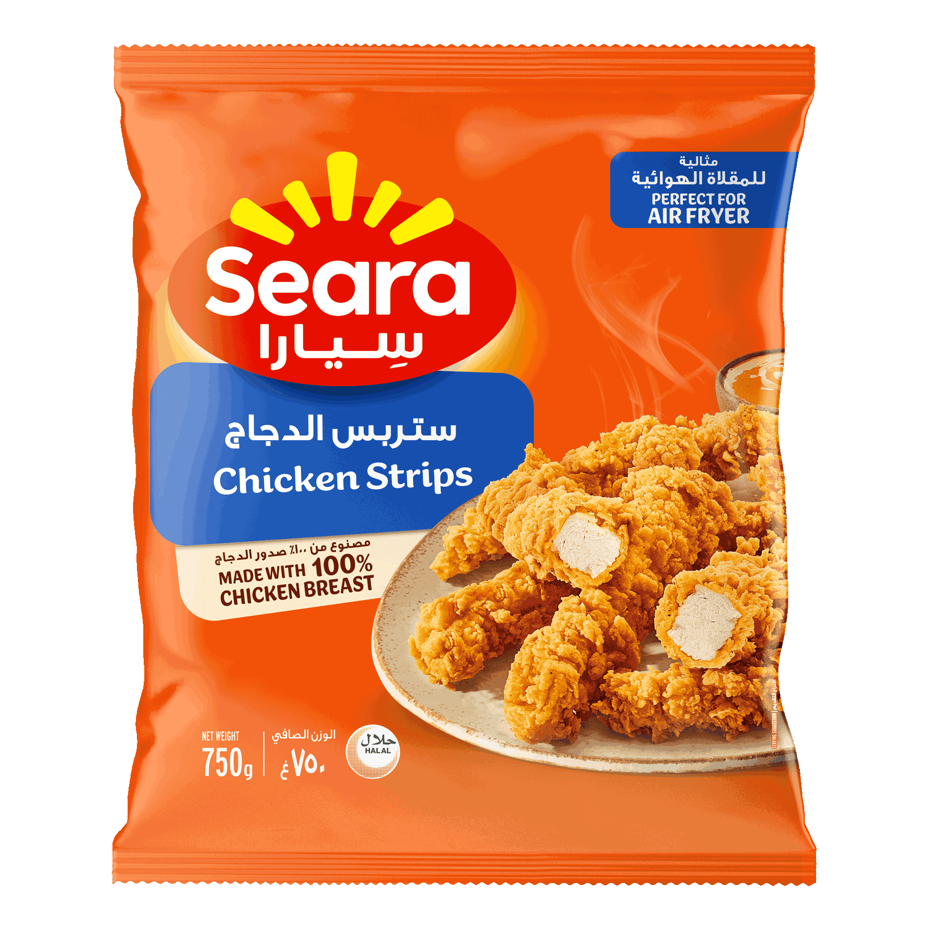 Seara Regular Chicken Strips 750G