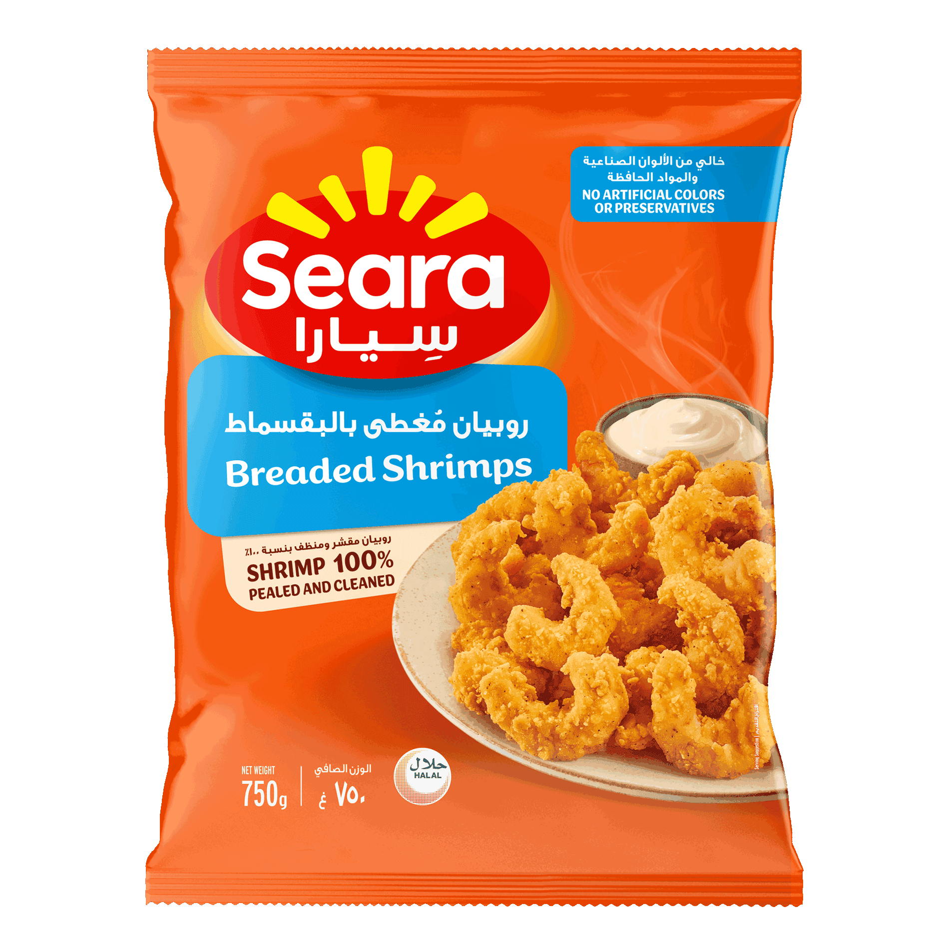 Seara Breaded Shrimps 750G
