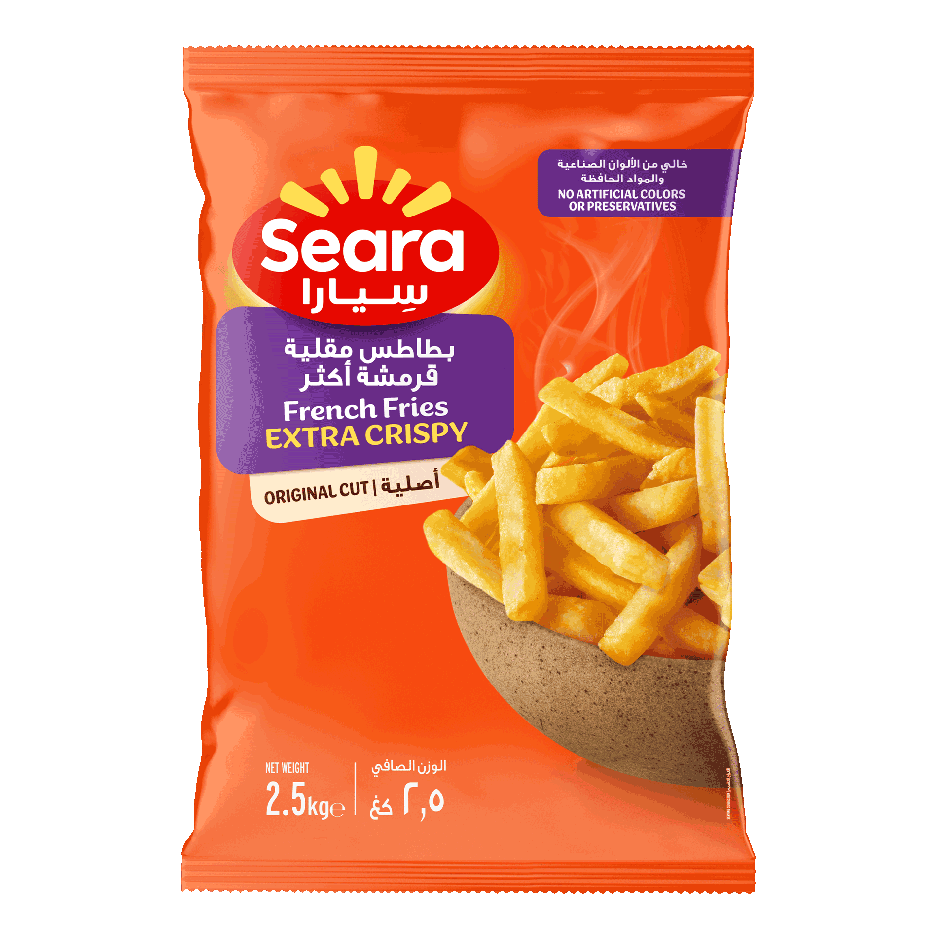 Seara-MDE-French Fries Extra Crispy 2.5kg
